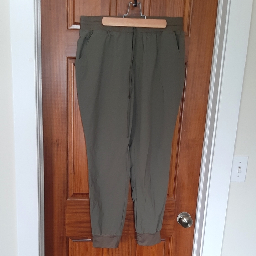 CAPOL Women's Olive Green Jogger Pants